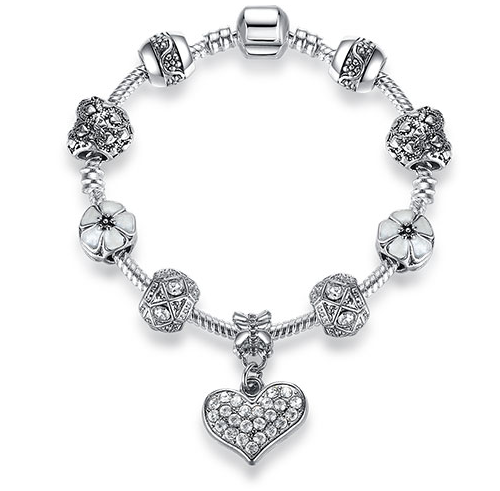 Charmingly Silver Bracelet