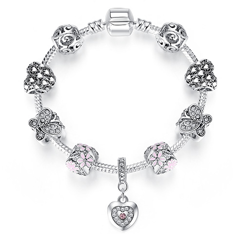 Charmingly Silver Bracelet