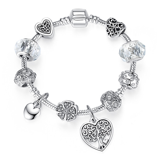 Charmingly Silver Bracelet