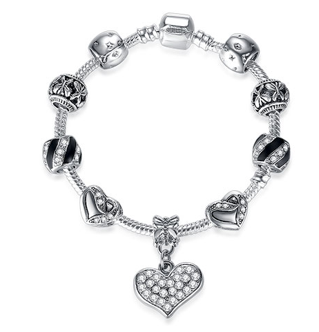 Charmingly Silver Bracelet