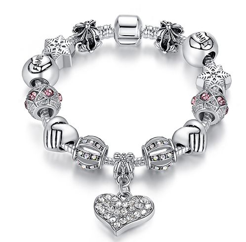 Charmingly Silver Bracelet